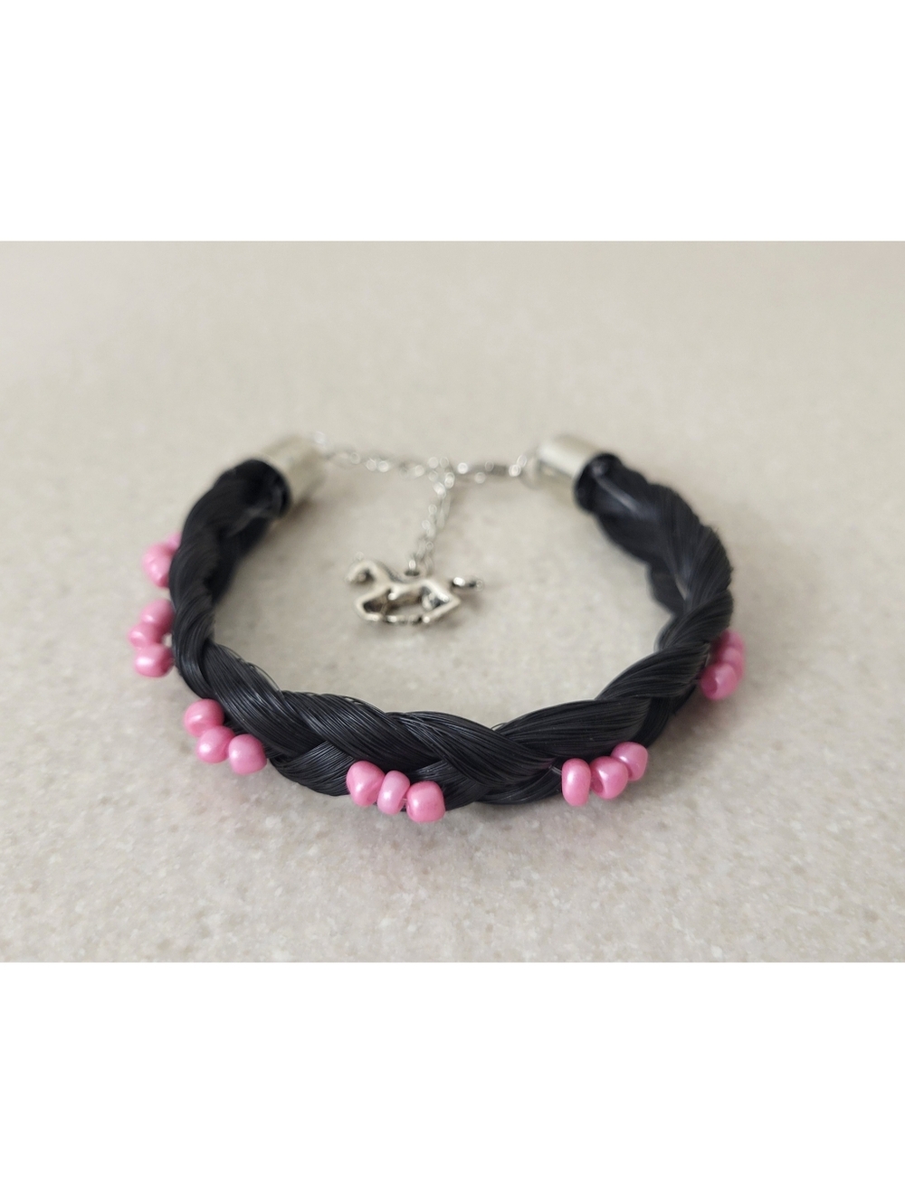 Horse Hair | Beaded Bracelet